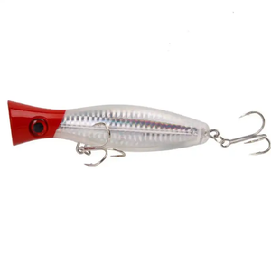 Leurre de pêche 3D simulation œil de poisson avec matériaux ABS et plomb, lumière clignotante sous-marine, appât dur flottant - Product Image 1