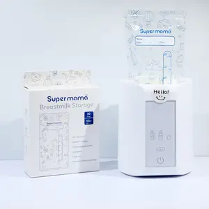 冷蔵および冷凍用の二重密閉牛乳貯蔵バッグ