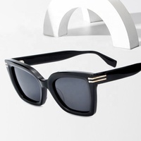Marques De lunettes De soleil en acétate polarisé pour femmes, lunettes De soleil à charnière, polarisées, à la mode, Gafas De Sol Para Mujer
