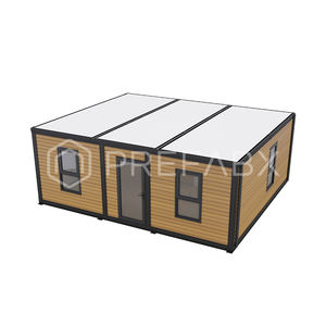 プレハブXハウス フリップライト グリーンハウス モダン防水ヴィラ アパート用 木製ログ構造 - Product Image 2