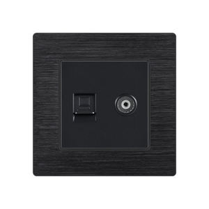 Hot bán phổ tiêu chuẩn RJ45 RJ11 TV + Internet máy tính dữ liệu cáp tường ổ cắm - Product Image 1