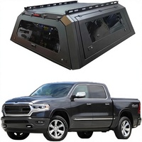 Hardtop pour camion compatible Dodge Ram 1500 (DT) 2019-2025, couvercle de benne rigide, tente arrière légère, verrouillable, sans perçage