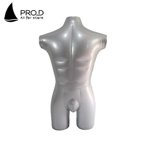 Ruilang <span class=keywords><strong>negozio</strong></span> <span class=keywords><strong>di</strong></span> <span class=keywords><strong>abbigliamento</strong></span> camicie da <span class=keywords><strong>uomo</strong></span> e da donna intimo display puntelli manichino gonfiabile - Product Image 3