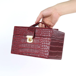 Роскошный винтажный органайзер для ювелирных изделий из искусственной кожи - Product Image 1