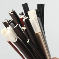 Bande d'étanchéité adhésive en mousse pour portes, coupe personnalisée, joint d'étanchéité en caoutchouc pour portes en bois, usage intérieur