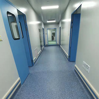 Nouveau projet de salle blanche, ingénierie de purification, contrôle de la température et de l'humidité, norme GMP, filtre HEPA ISO personnalisé