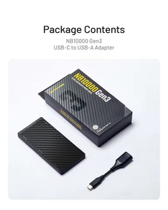 NITECORE NB10000 Gen3 Ultra Lightweight Carbon Fiber Power Bank 10000mAh Mobile Powerbank Dual USB-C 18W 22.5W Fast Charge - Product Image 3