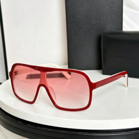 Lunettes de soleil polarisées rectangulaires à monture intégrale unisexe personnalisées en gros, verres PC, protection UV, couleurs rouge, marron, bleu, rose