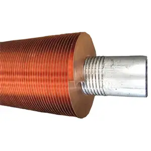 Factory Steam Boiler Extruded Round Finned Pipes and Steel Bimetal Fin tubes