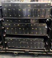 Briques réfractaires en carbone anticorrosion pour four de fusion Briques résistantes à l'acide en graphite en brique de carbone de haute pureté pour four de fusion