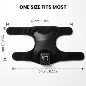 Masajeador de Rodilla con Terapia de Luz Roja, Batería Recargable de 5000 mAh y 6 Niveles de Calor y Vibración, Alivio del Dolor Portátil para las Articulaciones - Product Image 3