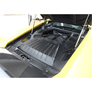 Panel Decorativo de Fibra de Carbono para el Compartimento del Motor Trasero, Nuevo, para Huracán LP580/610, 2017-2019 - Product Image 5