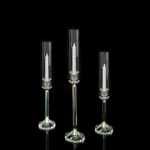 Vendita calda all'ingrosso della fabbrica per la decorazione della casa di nozze trasparente brillante <span class=keywords><strong>colonna</strong></span> di supporto in acrilico portacandele - Product Image 4