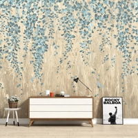 Nouveau papier peint chinois style peinture à l'encre 2026, papier peint mural Tanxiangshan Montagne et Eau pour mur de fond TV, salon et chambre à coucher