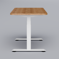Bureau de bureau au design moderne de haute qualité avec cadre en acier à moteur unique Table élévatrice électrique solide silencieux Simple bureau d'ordinateur