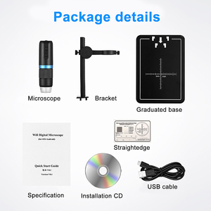 HD Digital Pocket USB Video Electron Camera LED Illumination 1280X720 Resolution 40X-1600X Magnification LCD Display MS5-B Used - Product Image 5