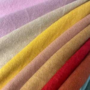 Vendita calda poliestere viscosa <span class=keywords><strong>spandex</strong></span> tessuto in pile anti-pillola/pile polare con doppio tessuto spazzolato per cappotto - Product Image 1