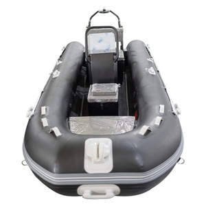 Barco de aluminio inflable RIB 390 de doble casco de aluminio semirrígido de 13 pies <span class=keywords><strong>con</strong></span> <span class=keywords><strong>motor</strong></span> deportivo velocidad rescate baot - Product Image 1
