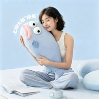 Coussin de repos rafraîchissant en soie glacée Clownfish pour l'été, idéal pour la sieste et le repos sur le ventre, avec support long pour les jambes, coussin de canapé unisexe