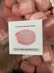 فرشاة استحمام سيليكون للحيوانات الأليفة ، فرشاة استحمام لتدليك الكلاب والقط ، فرشاة استحمام مع ، - Product Image 5