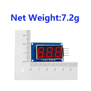Module d'affichage d'horloge LED à tube numérique 0.36 pouces <span class=keywords><strong>4</strong></span> bits TM1637 - Product Image 6
