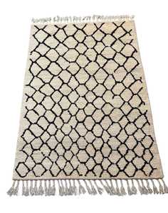 Tapis de salon en mélange de laine de Nouvelle-Zélande, tissé à la main, tapis de chevet, exportation au prix de gros - Product Image 3