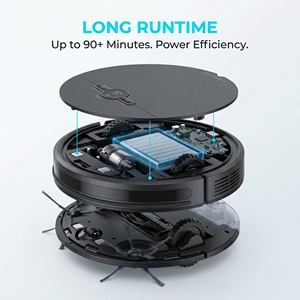 Robot aspirateur et serpillière intelligent 1000Pa pour nettoyage humide et sec à domicile - Product Image 5