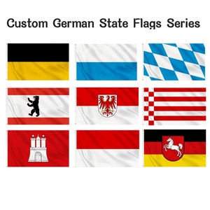 Fábrica OEM/ODM, Bandera de Baviera, Bandera Alemana de 3x5 pies / 2x3 pies, Personalizada por Lotes, Suministro Directo del Fabricante para Eventos y Festivales - Product Image 1