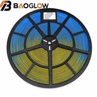 Lampu Strip LED 300LED/M Tanpa Sambungan Tanpa Las 3000K 4000K 6000K PCB 6.5mm DC12V 8W/M Fleksibel COB