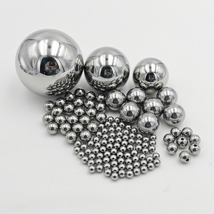 Esfera metálica de precisión de acero inoxidable 304 con orificio roscado, antirrobo, pulida, accesorio de ferretería, esfera sólida M6 - Product Image 3