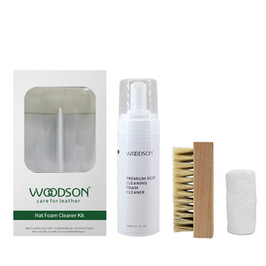Fournitures d'usine nettoyeur de chapeau Kit de nettoyage de casquette de Baseball savon moussant de basket-ball nettoyant de chapeau Kit de nettoyage de casquette avec brosse de nettoyage - Product Image 3