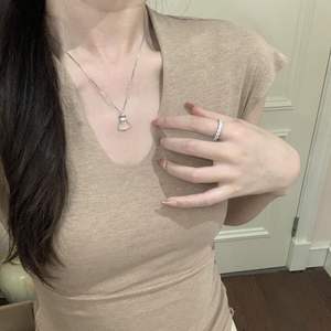 Collier Ping S925 de luxe haut de gamme, collier de luxe léger, collier de luxe haut de gamme, pendentif de souhaits, pendentifs de mode, breloques - Product Image 4