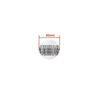 Etiquetas Adhesivas de Seguridad Anti-Robo Alligens RS40R RF 8.2MHZ, Etiquetas Redondas Suaves de 40mm para Comercio Minorista