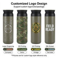 Thermos personnalisés pour étudiants et étudiantes, cadeau d'équipe, bouteille d'eau en acier inoxydable, tasse créative simple, mugs à café Kinto
