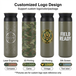 Termos Personalizados para Estudiantes, Hombres y Mujeres, Regalo de Equipo, Botella de Agua de Acero Inoxidable, Taza Creativa y Simple, Tazas de Café Kinto - Product Image 2