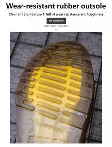 Stivali Martin in Pelle Classici Britannici Retrò Impermeabili con Chiusura a Lacci Taglie Grandi 35-48 per <span class=keywords><strong>Uomo</strong></span> Tutte le Stagioni - Product Image 3