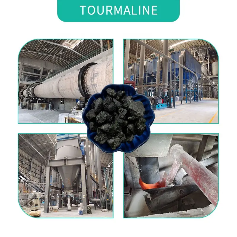 Chất lượng cao tự nhiên pariba Tourmaline pha lê đen Tourmaline đá đen trắng Tourmaline bột bán với số lượng lớn