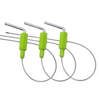 Sello de Seguridad Hexagonal para Cables con Impresión Láser, a Prueba de Manipulaciones, para Contenedores, Camiones y Logística, con Logotipo y Números Personalizados