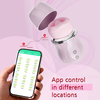 Jouet sexuel pour adultes contrôlé par application Great Force, pour femme, stimulation orale, succion clitoridienne, vibrateur, masseur en silicone pour femme, sextoy