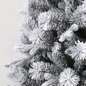 Sapin <span class=keywords><strong>de</strong></span> <span class=keywords><strong>Noël</strong></span> floqué style neige tombante, décor <span class=keywords><strong>de</strong></span> scène flocon <span class=keywords><strong>de</strong></span> neige pour paysage hivernal, village enneigé et <span class=keywords><strong>marché</strong></span> <span class=keywords><strong>de</strong></span> <span class=keywords><strong>Noël</strong></span> - Product Image 2