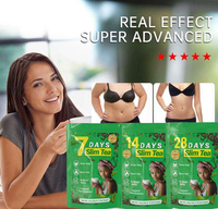 Complément Détox Naturel Minceur Colon Slim Plus Marque Privée Soutien Digestif Saveur Citron Thé Détox Minceur 14 Jours