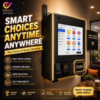 Distributeur automatique mural ZYN SUNS intelligent numérique de 32 pouces au design fin avec fonction de vérification d'âge pour clubs et produits vapeur