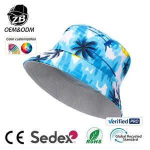 Trendy Reversible Packable Bucket <b>Hat</b> for Women <b>Men</b> Custom Lightweight Print <b>Sun</b> Beach Cap Summer Outdoor Fisherman <b>Hat</b> - Product Image 1