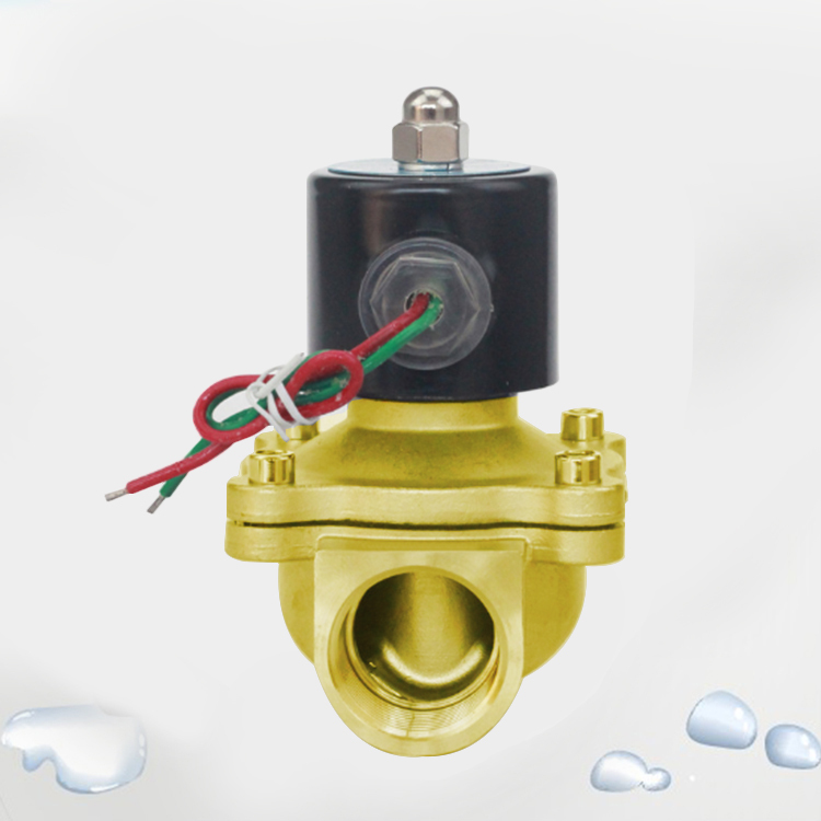 ROTK 2/2 moyen à action directe normalement fermé 3/4 "pouces Orifice 20mm laiton bronze AC380V électrovanne