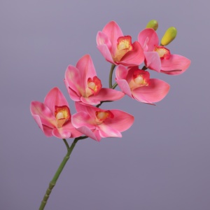 인공 꽃 실크 난초 조화 웨딩 신부 부케 홈 테이블 센터피스 파티 장식 도매 - Product Image 1