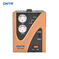 Stabilisateur de tension de type relais STR 1500VA CNTR monophasé 220V 230V 110V régulateur de tension automatique AVR pour TV réfrigérateur cuisinière