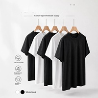 T-shirt uni à manches courtes Dusan Ice-feel 230g, séchage rapide, col rond, décontracté, pour homme et femme, OEM neuf