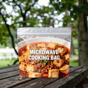<b>Bag</b> for Frozen Soup Packaging High Temperature Resistant Food Grade Custom Printed Traceable Microwaveable Food <b>Bag</b> - Product Image 1