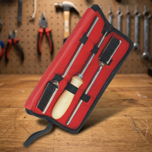 Satinsky Equine Care – Kit de flotteurs et râpes dentaires vétérinaires en acier inoxydable de haute qualité pour chevaux, droits, coudés et réglables - Product Image 4