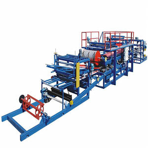 آلة تشكيل ألواح الساندويتش عالية الكفاءة من البوليسترين الممدد لبناء الأسقف باستخدام الفولاذ الملون - Product Image 1